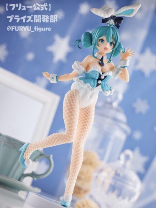 Nendo Addicts - Furyu - Bicute Bunnies Hatsune Miku White Bunny Version