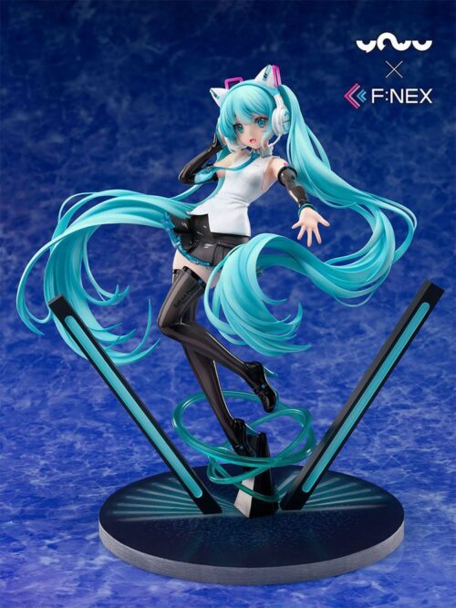 Nendo Addicts - Furyu - Miku Hatsune Cat Ear Headphone Version