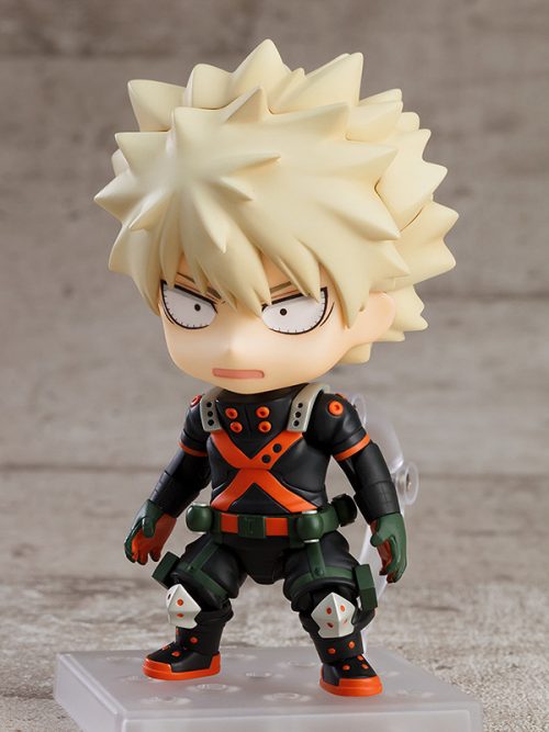 Nendoroid - #1595 - My Hero Academia Katsuki Bakugo Winter Costume Version Pose1