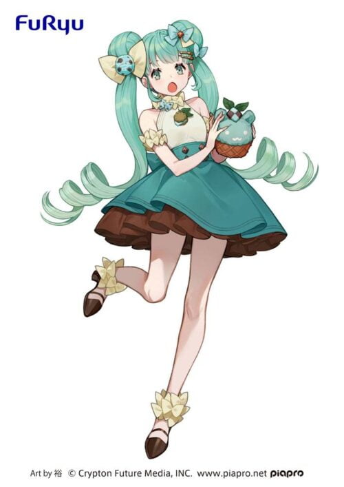 Nendo Addicts - Furyu - Vocaloid Hatsune Miku Sweetssweets Chocolate Mint Version