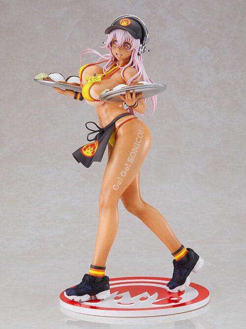 super sonico bikini waitress