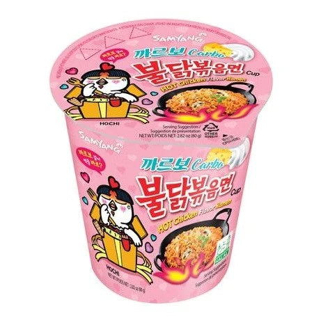 Samyang - Hot Chicken Carbonara Ramen Cup