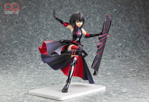 Nendo Addicts - Caworks - Bofuri Maple Black Rose Armor Version Pose1
