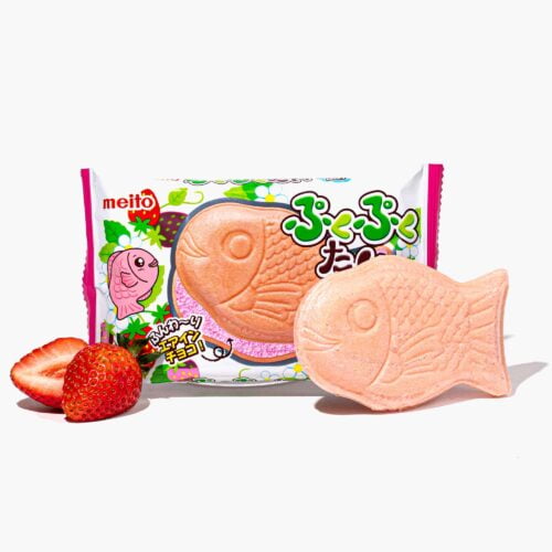 Nendo Addicts - Meito - Puku Puku Tai Strawberry Wafer