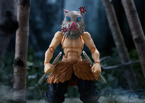 Nendo Addicts - Figma - Demon Slayer Inosuke Hashibira Dx Edition Pose1