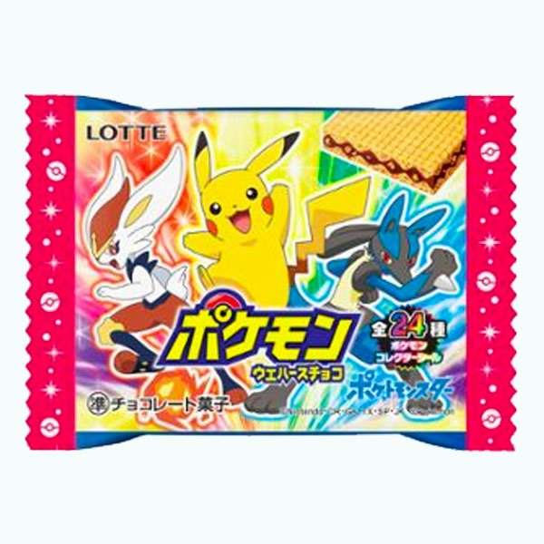 Nendo Addicts -lotte - Pokemon Chocolate Wafer