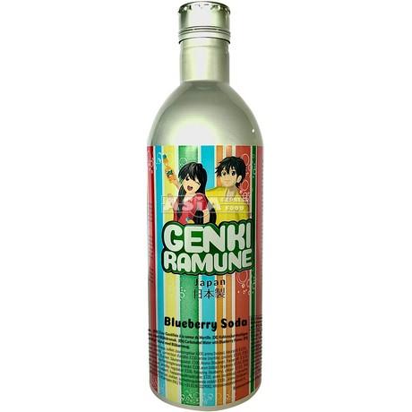 Genki - Blueberry Soda Bottle