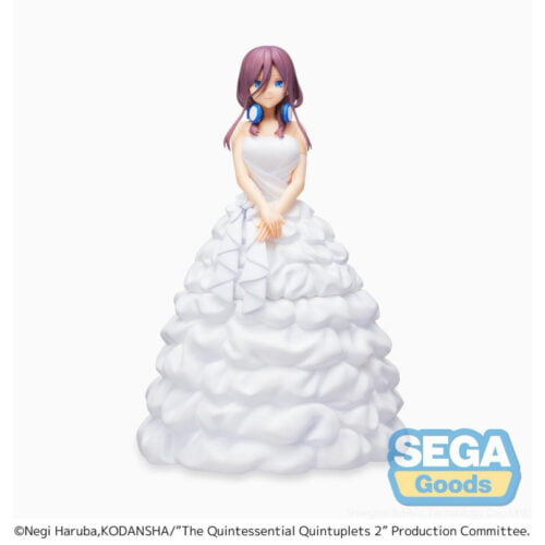 Nendo Addicts - Sega - Quintessential Quintuplets Miku Nakano Bride Version