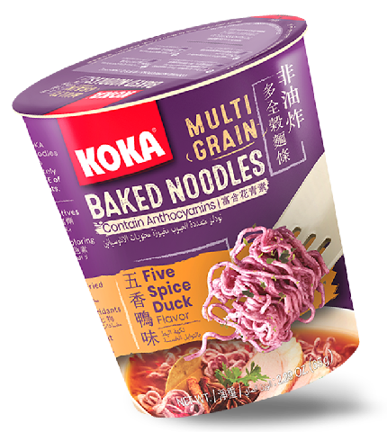 Nendo Addicts - Koka- Multigrain Baked Cup Noodles Five Spice Duck
