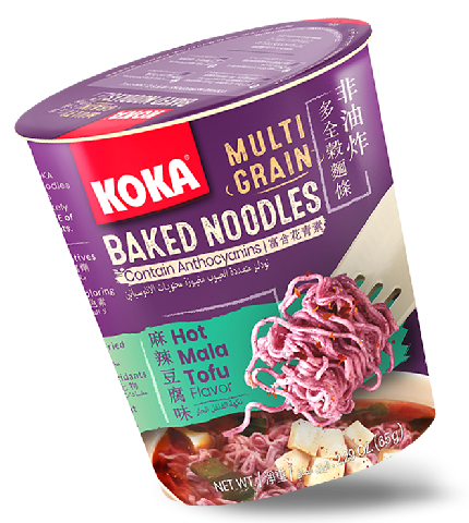 Nendo Addicts - Koka- Multigrain Baked Cup Noodles Hot Mala Tofu
