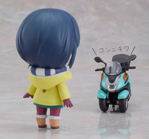 Nendoroid - #1865 - Yuru Camp Rin Shima Trike Version Pose1