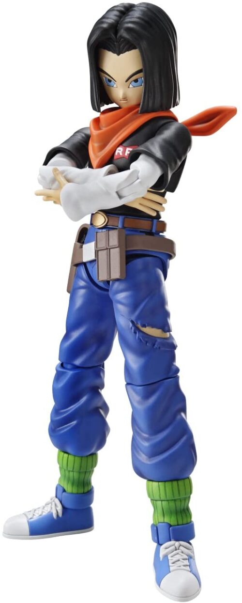 Nendo Addicts - Bandai - Dragon Ball Z Android 17 Figure Rise Pose1