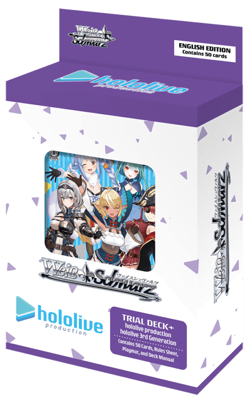 Nendo Addicts - Bushiroad - Weiss Schwarz Hololive Production 3th Generation Trial Deck+