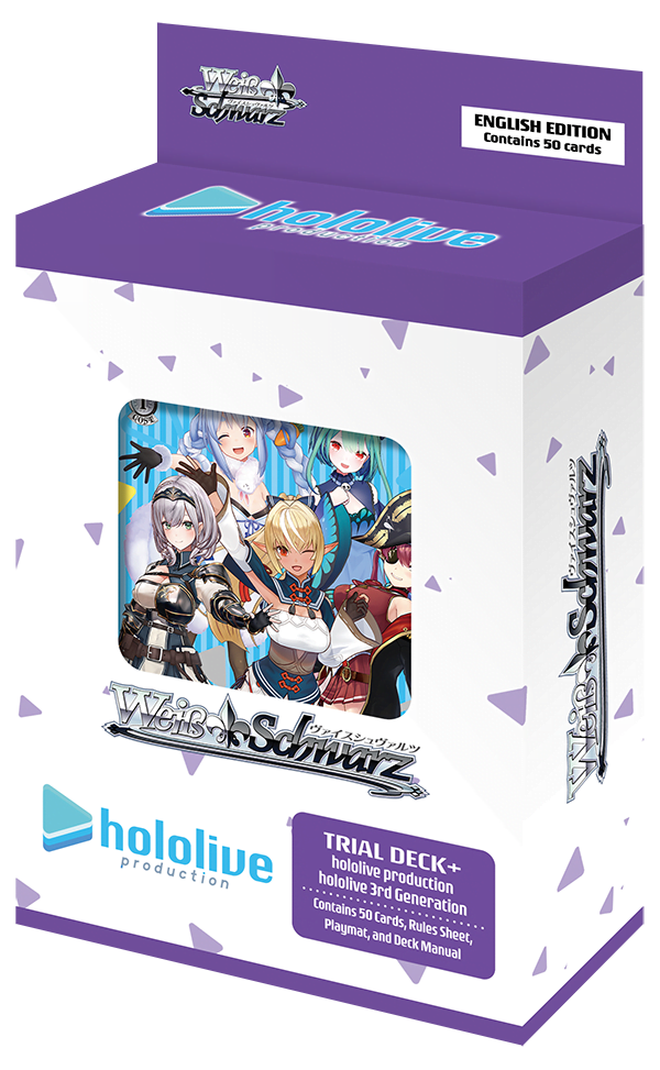 Nendo Addicts - Bushiroad - Weiss Schwarz Hololive Production 3th Generation Trial Deck+