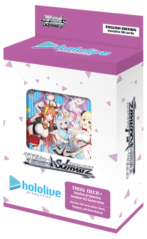 Nendo Addicts - Bushiroad - Weiss Schwarz Hololive Production 4th Generation Trial Deck+