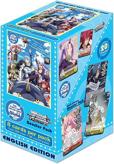 Bushiroad - Weiss Schwarz That Time That I Got Reincarnated As A Slime Vol 1 Booster