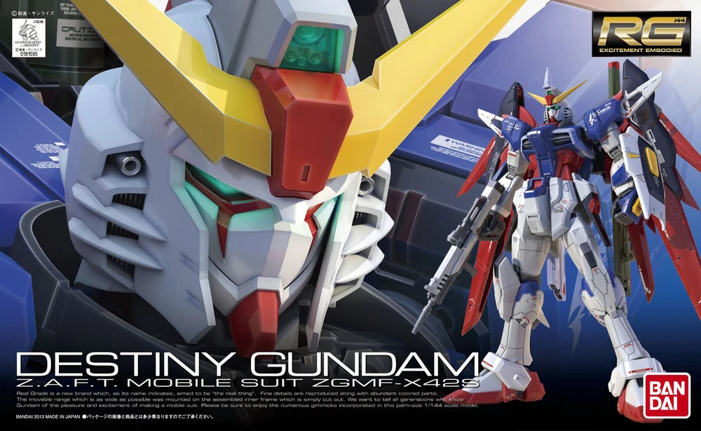 Nendo Addicts - Bandai - Destiny Gundam Rg