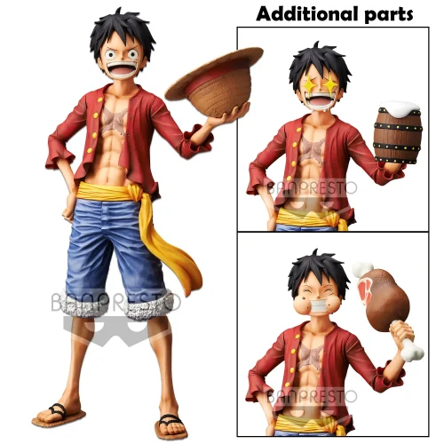 Nendo Addicts - Banpresto - One Piece Monkey D Luffy Grandista Nero