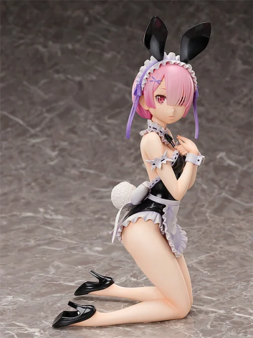 Nendo Addicts - Freeing - Re Zero Ram Bare Leg Bunny Pose1