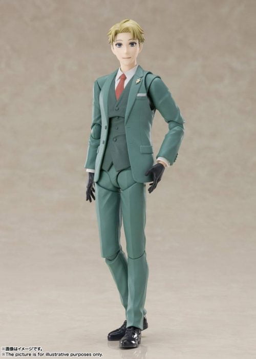 Nendo Addicts - Tamashii Nations - Spy X Family Loid Forger Sh Figuarts Pose1