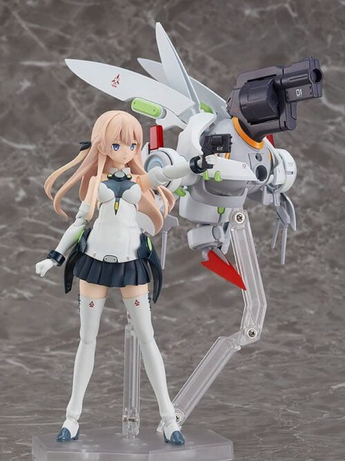 Nendo Addicts - Gsc - Original Character Navy Field 152 Act Mode Plastic Model Kit & Action Figure Ray & Type Wasp Pose1