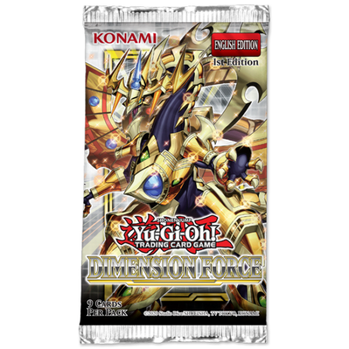 Yu-gi-oh! - Dimension Force 1st Edition Booster Pack