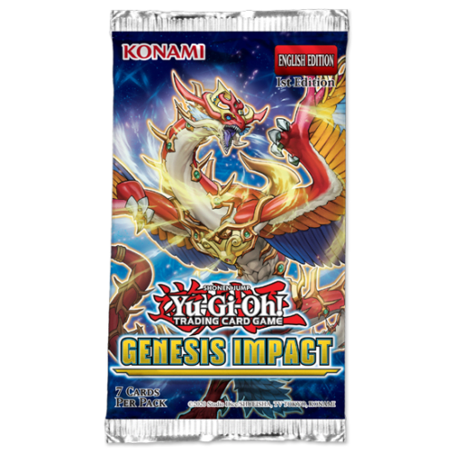 Yu-gi-oh! - Genesis Impact 1st Edition Booster Pack