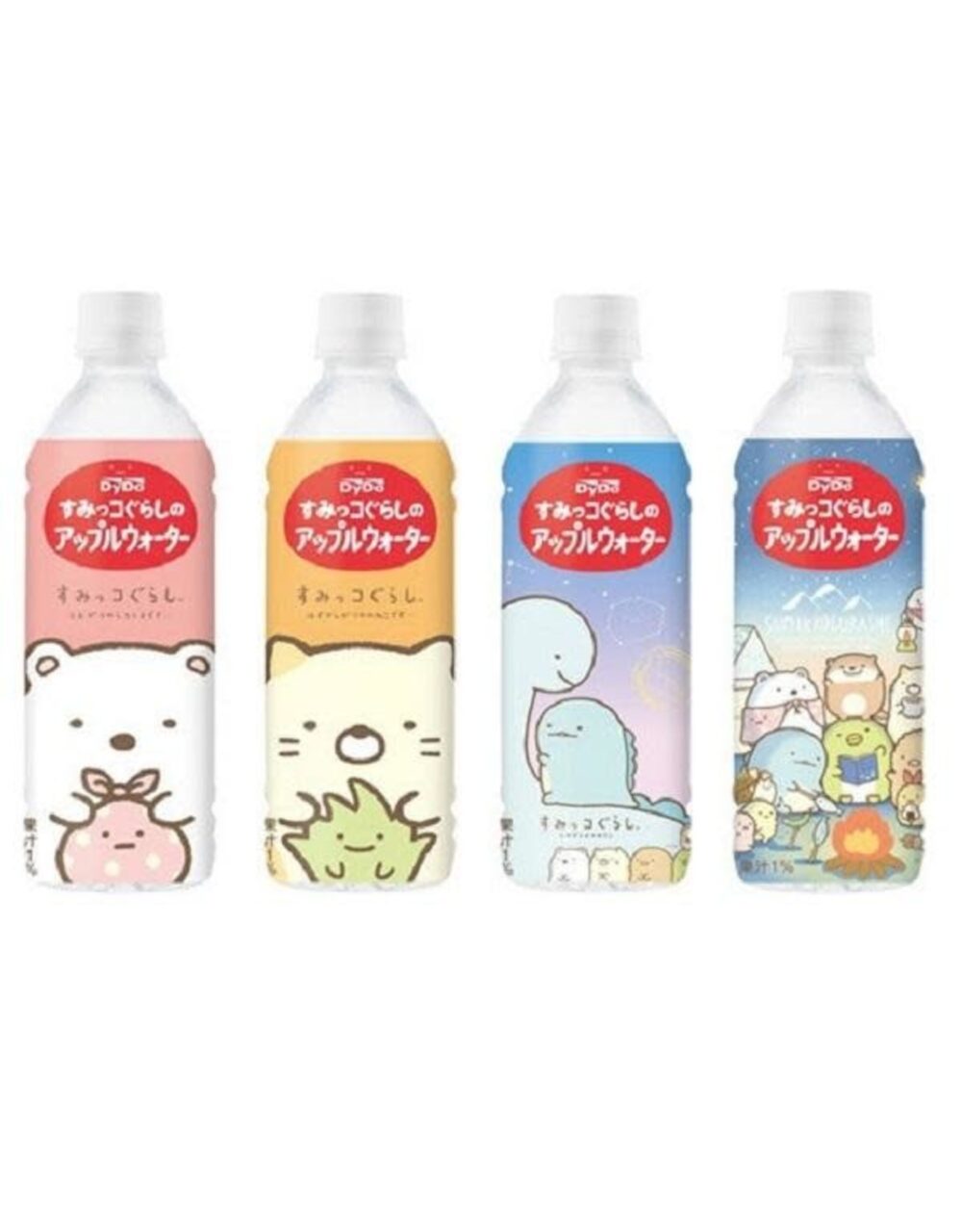 Dydo - Sumikkogurashi Apple Water 500 Ml