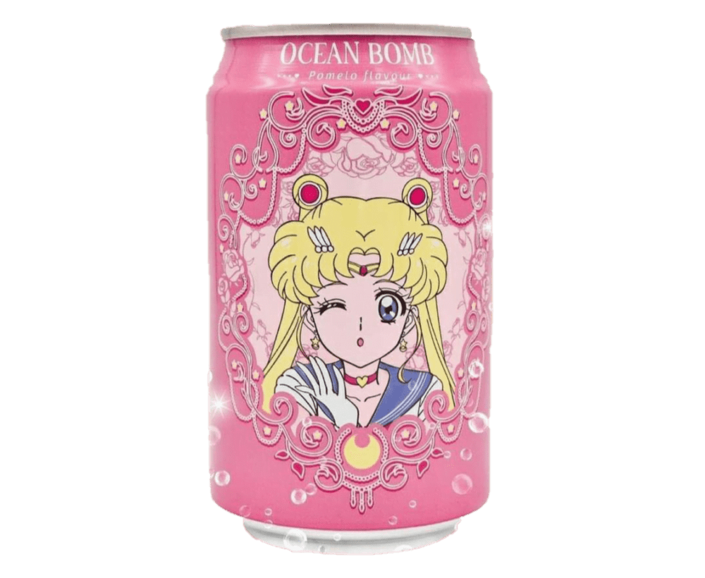 Nendo Addicts - Ocean Bomb Sailor Moon Sparkling Water - Pomelo Flavor 330 Ml