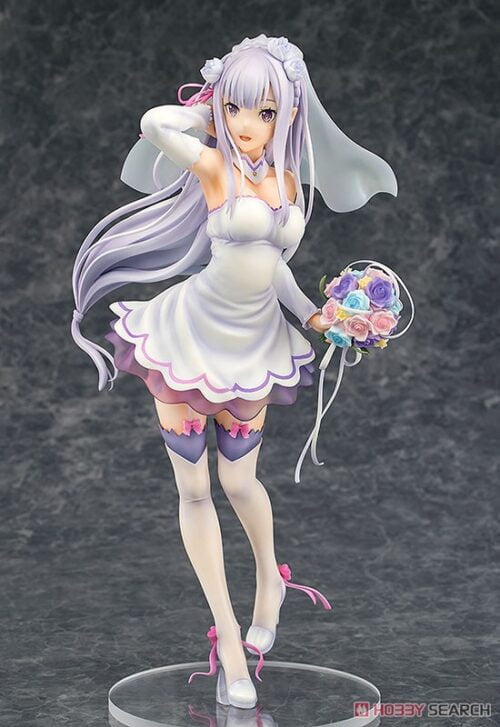 Nendo Addicts - Phat Company - Re Zero Emilia Wedding Version Pose1