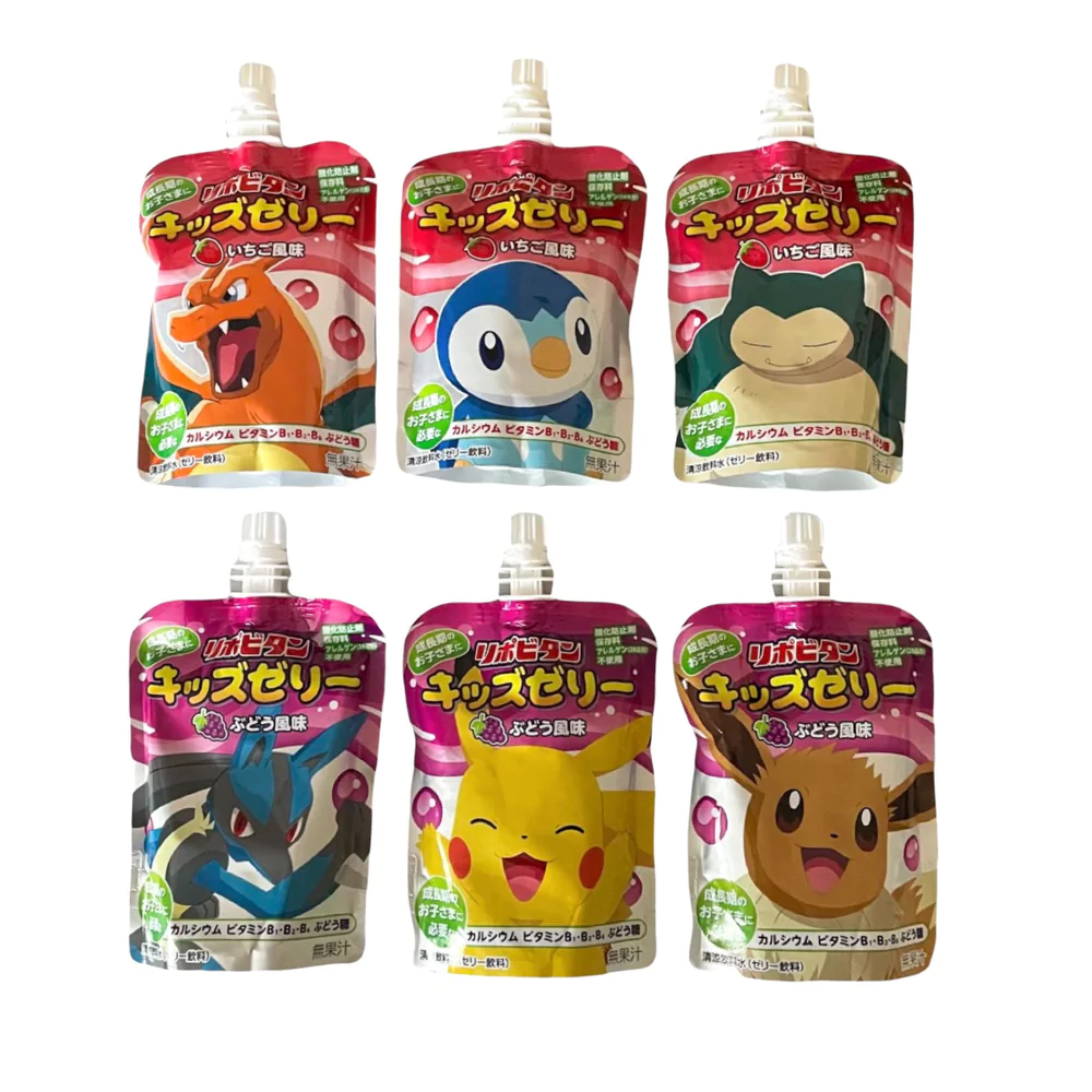 POKÉMON - Gourde Gelée Multi-fruits - Mix Pokémon – LENG