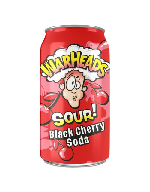 Warheads Sour Soda Black Cherry