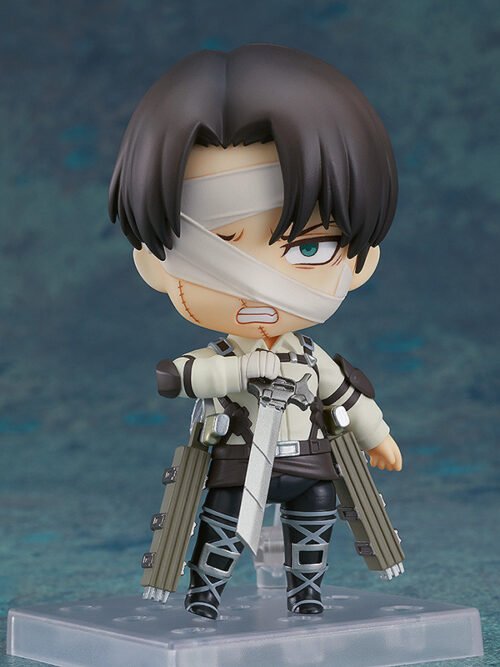 Nendo Addicts - Nendoroid - #2002 - Attack On Titan Levi Ackerman The Final Season Ver. Pose1