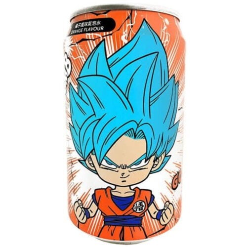 Nendo Addicts - Ocean Bomb Dragon Ball Z Goku Ssj Blue Sparkling Water - Orange Flavor 330 Ml