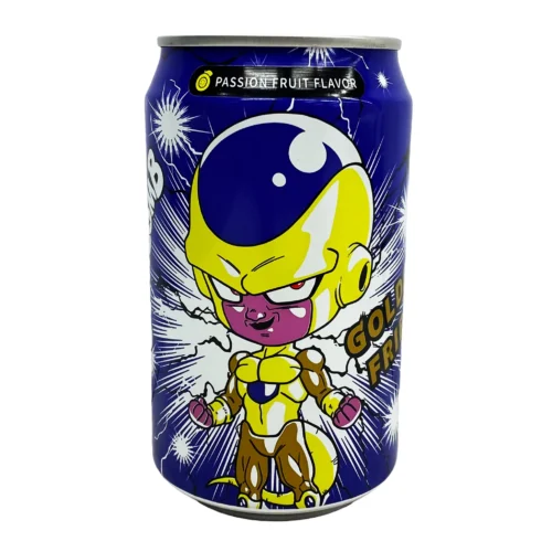 Nendo Addicts - Ocean Bomb Dragon Ball Z Golden Frieza Sparkling Water - Passion Fruit Flavor 330 Ml