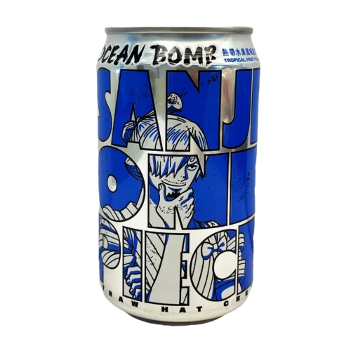 Nendo Addicts - Ocean Bomb One Piece Sanji Sparkling Water - Tropical Fruit Flavor 330 Ml