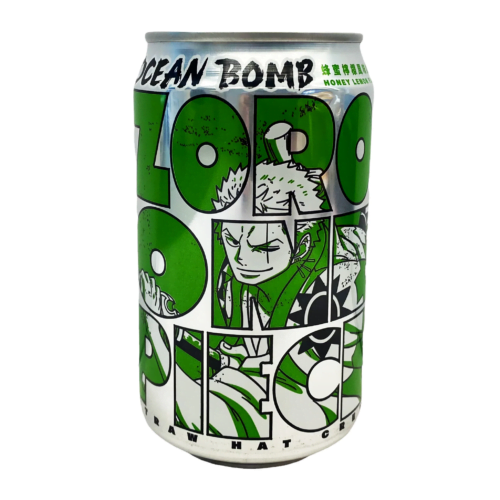Nendo Addicts - Ocean Bomb One Piece Zoro Sparkling Water - Honey Lemon Flavor 330 Ml