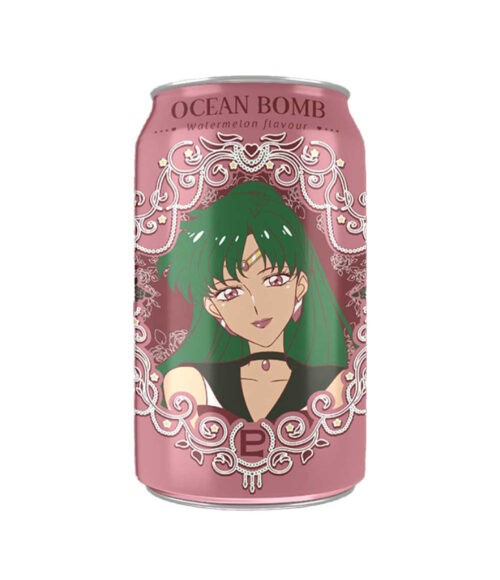 Nendo Addicts - Ocean Bomb Sailor Moon Sailor Saturn Sparkling Water - Watermelon Flavor 330 Ml