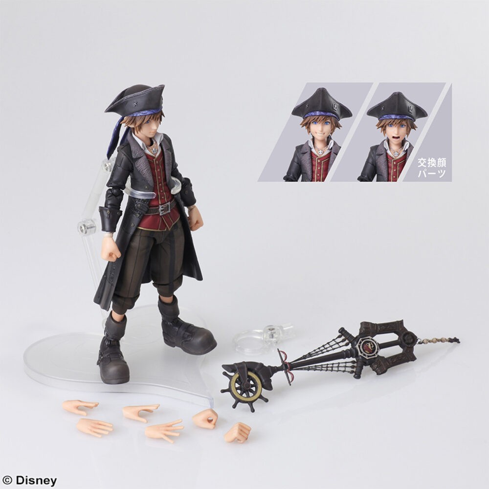 Nendo Addicts - Bring Arts - Kingdom Hearts 3 - Sora Pirates Of The Caribbean Version 4