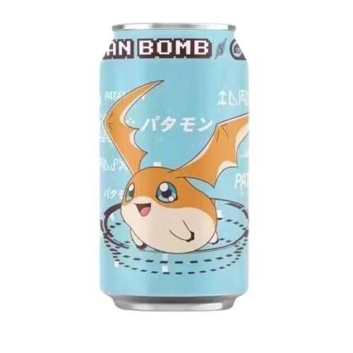 Nendo Addicts - Ocean Bomb Digimon Patamon Sparkling Water - Lemon Flavor 330 Ml