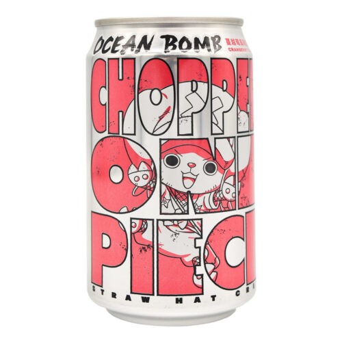 Nendo Addicts - Ocean Bomb One Piece Tony Tony Chopper Sparkling Water - Cranberry Flavor 330 Ml