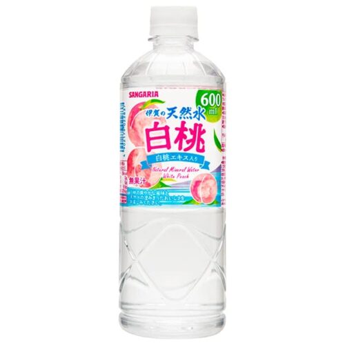 Nendo Addicts - Sangaria - Iga No Tennensui Natural Water White Peach Flavor 600ml