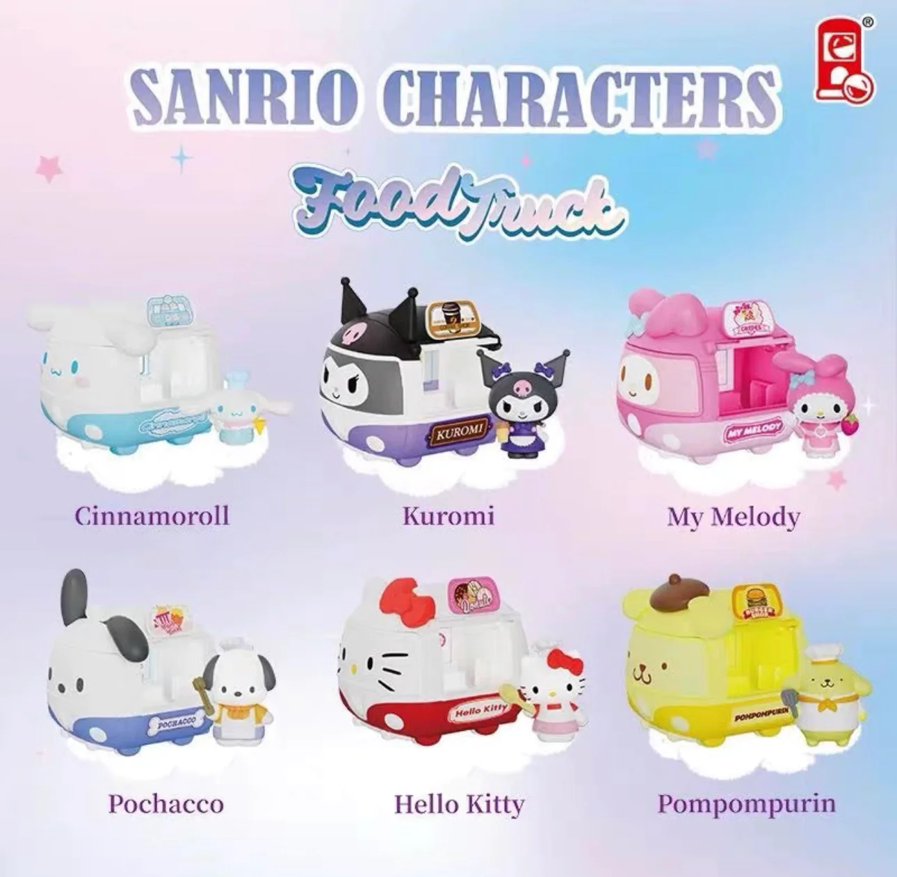 Miniso Sanrio Food Truck Blind Box Nendo Addicts