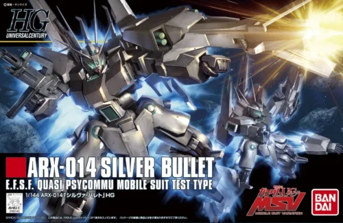 Nendo Addicts - Bandai - Mobile Suit Gundam Arx-014 Silver Bullet Hg