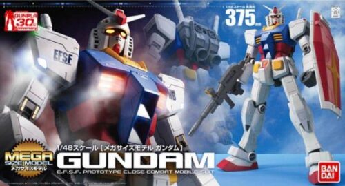 Nendo Addicts - Bandai – Mobile Suit Gundam Rx-78-2 Gundam Mega Size 1-48