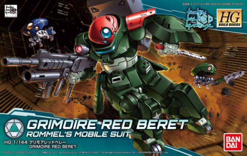 Nendo Addicts - Bandai - Gundam Build Divers Grimoire Red Beret Hg