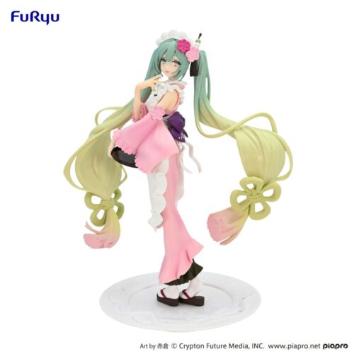Nendo Addicts - Furyu - Vocaloid Exceed Creative Hatsune Miku Matcha Green Tea Parfait Cherry Blossom Version