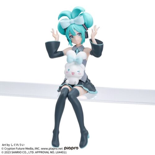 Nendo Addicts - Sega - Vocaloid Hatsune Miku X Cinnamoroll Premium Chokonose Noodle Stopper
